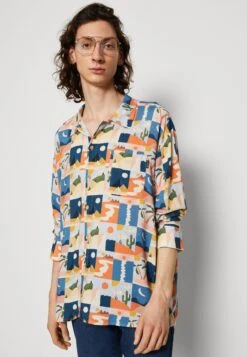 Kaotiko Camisa Tunisia Unisex - Camisa - Orange -Kaotiko Tienda 009586067c314c71b82b0041f5c6dc91