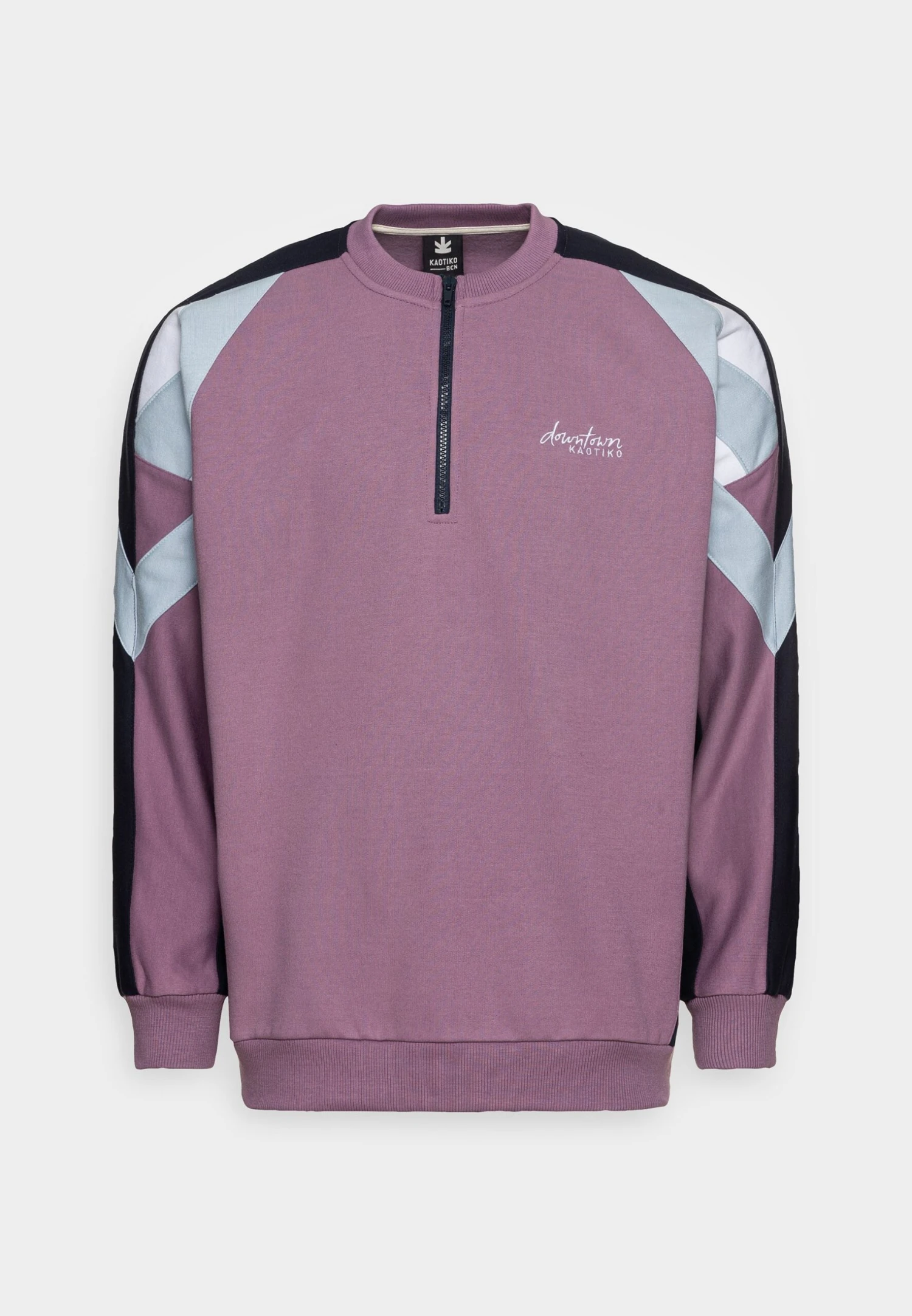 Kaotiko Crew Keoni Unisex - Sudadera - Purple/Navy/White 3 Kaotiko Crew Keoni Unisex - Sudadera - Purple/Navy/White