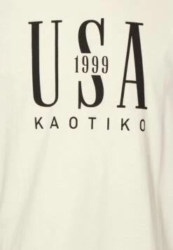 Kaotiko Rang Usa Unisex - Camiseta Estampada - Ivory/Burgundy 7 Kaotiko Rang Usa Unisex - Camiseta Estampada - Ivory/Burgundy -Kaotiko Tienda 033ab61a6d234b0493d7c8acc6ef9821