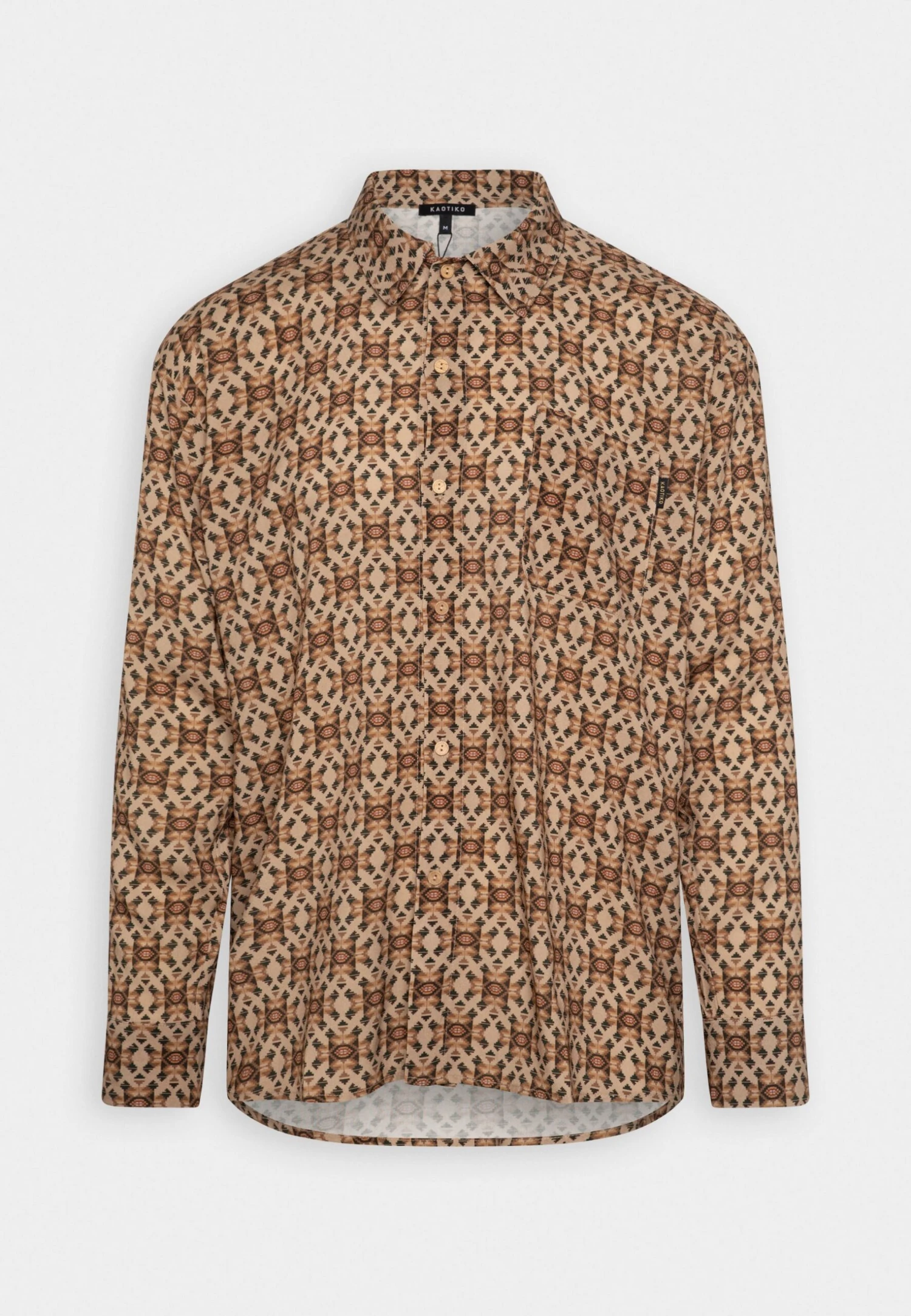 Kaotiko Ethnic Unisex - Camisa - Ecru 6 Kaotiko Ethnic Unisex - Camisa - Ecru - Image 4