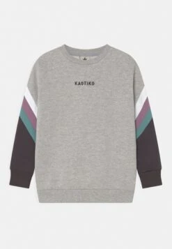 Kaotiko Crew Walker Unisex - Sudadera - Grey/White/Lila