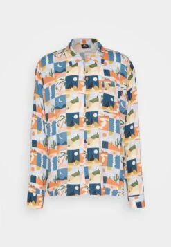 Kaotiko Camisa Tunisia Unisex - Camisa - Orange -Kaotiko Tienda 072fb4e0543f451eb25fa85d32b23b69