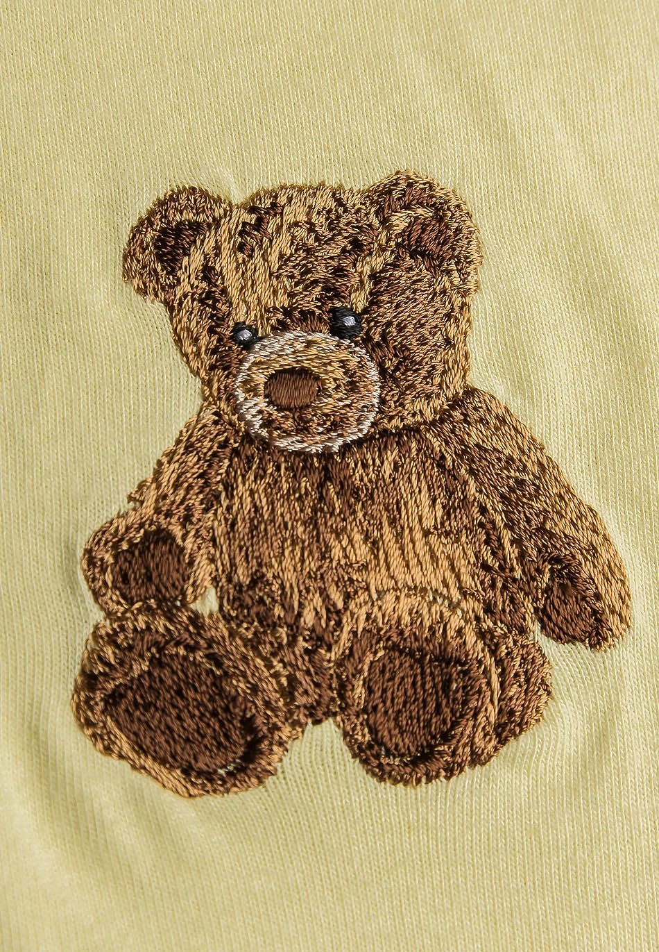 Kaotiko Unisex Bear - Camiseta Estampada - Pale Yellow 8 Kaotiko Unisex Bear - Camiseta Estampada - Pale Yellow - Image 6