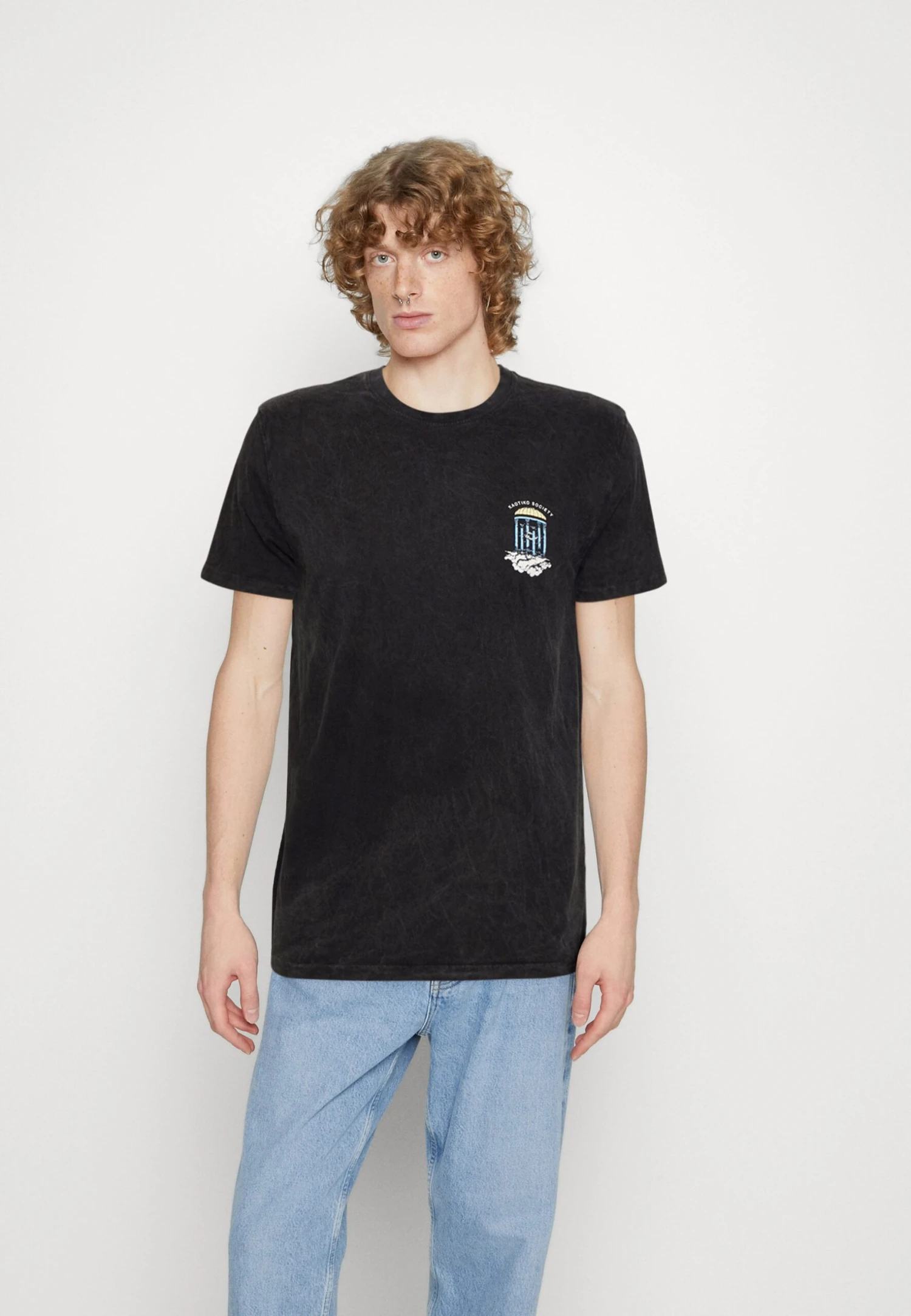 Kaotiko Washed Temple Of Earth Unisex - Camiseta Estampada - Black 3 Kaotiko Washed Temple Of Earth Unisex - Camiseta Estampada - Black