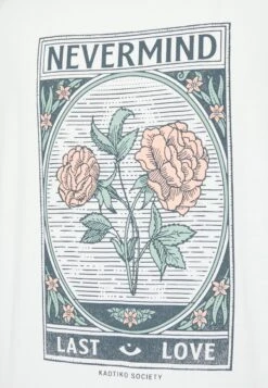 Kaotiko Nevermind Unisex - Camiseta Estampada - White -Kaotiko Tienda 0f6f150b1511470791d70b2b0f8e2e27