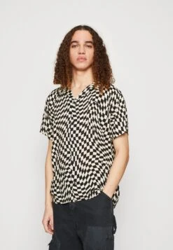 Kaotiko Shirt Studio 54 Unisex - Camisa - Black/Ivory