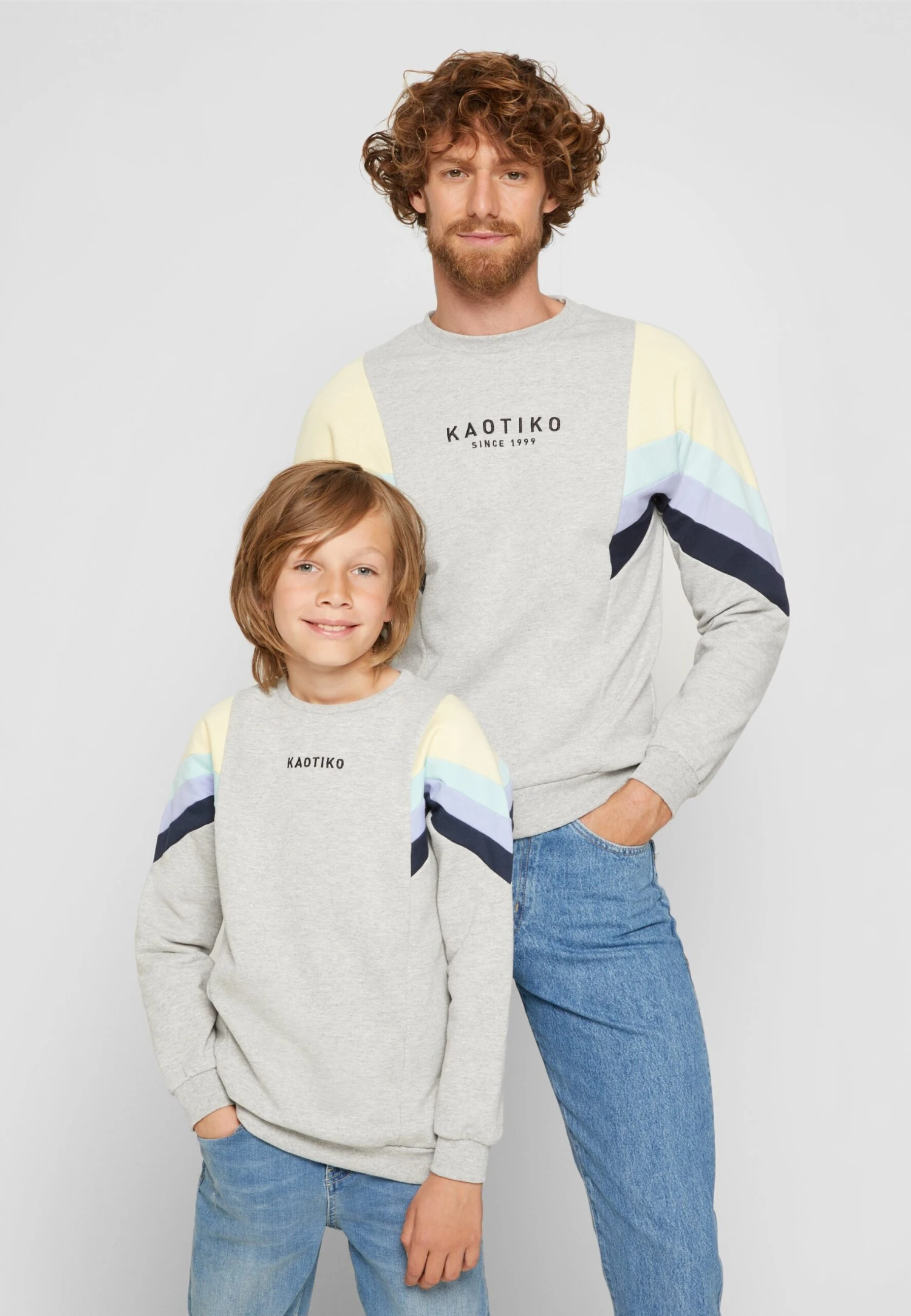 Kaotiko Crew Seattle Unisex - Sudadera - Gris/Amarillo/Verde 5 Kaotiko Crew Seattle Unisex - Sudadera - Gris/Amarillo/Verde - Image 3