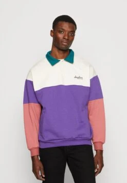 Kaotiko Crew Adler Unisex - Sudadera - Purple/Burgundy/Ivory