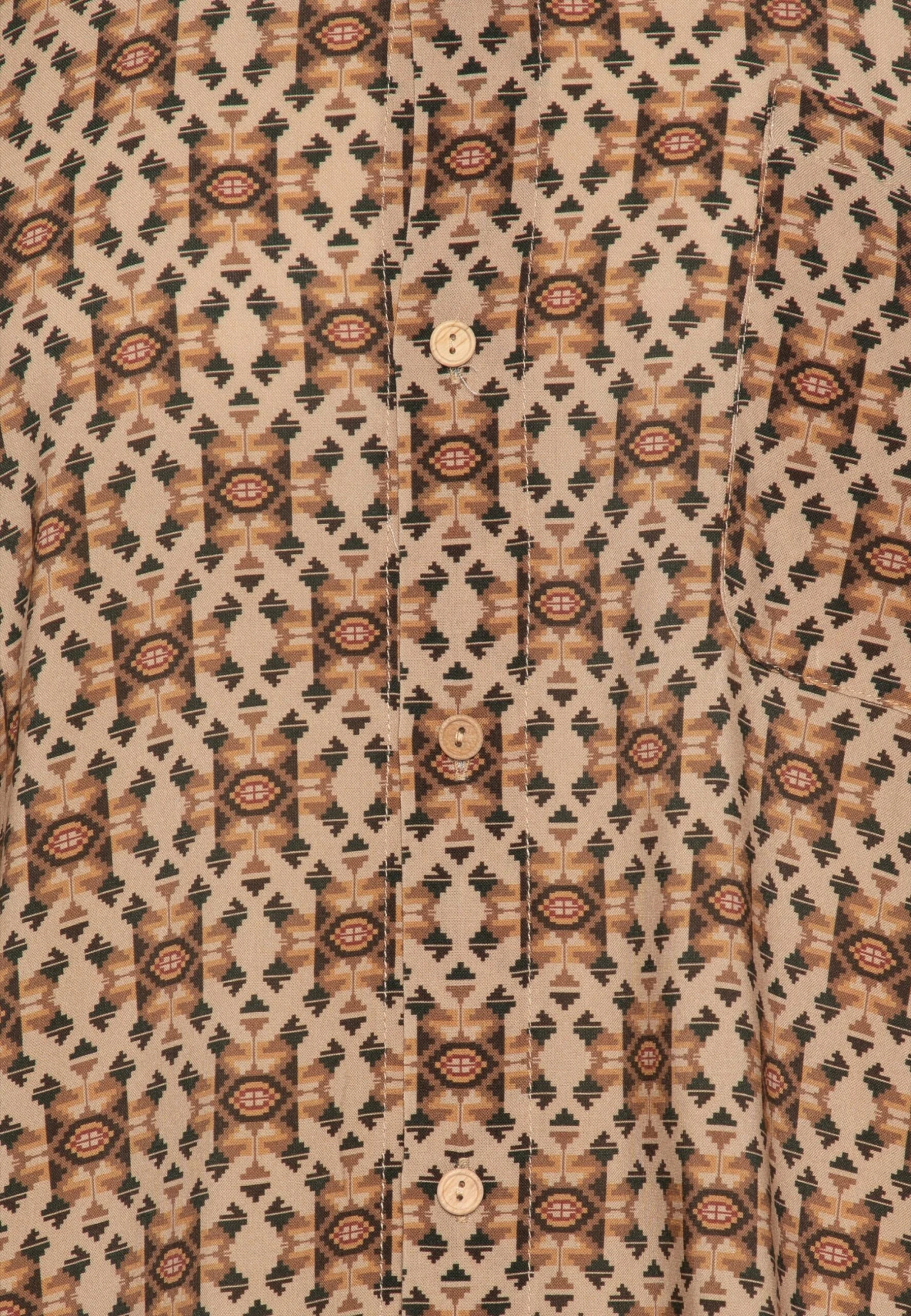 Kaotiko Ethnic Unisex - Camisa - Ecru 7 Kaotiko Ethnic Unisex - Camisa - Ecru - Image 5