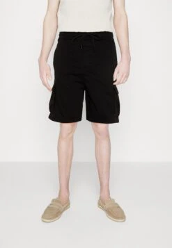 Kaotiko Cargo Moon Unisex - Shorts - Black