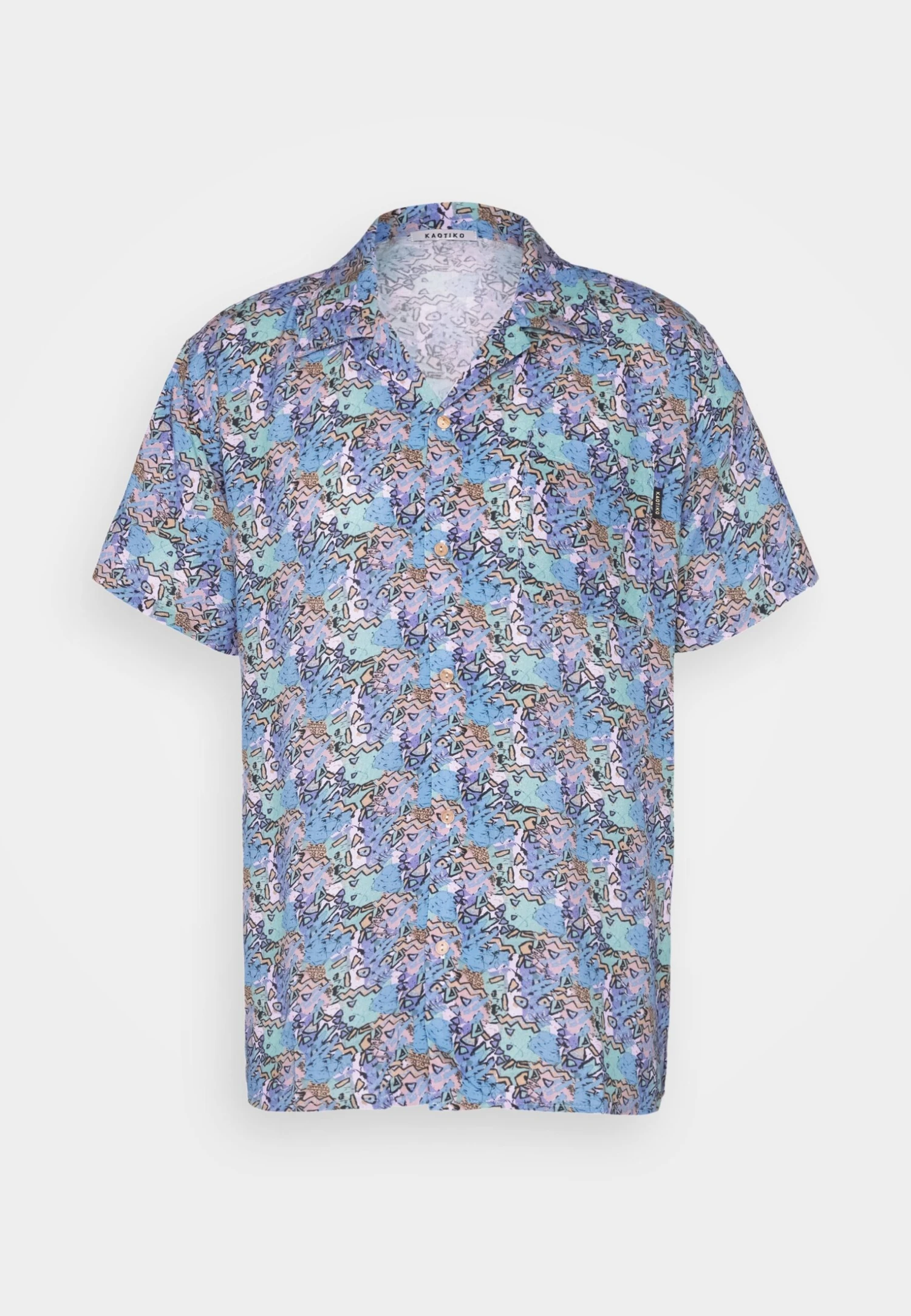 Kaotiko Shirt Basquiat Unisex - Camisa - Lila 7 Kaotiko Shirt Basquiat Unisex - Camisa - Lila - Image 5