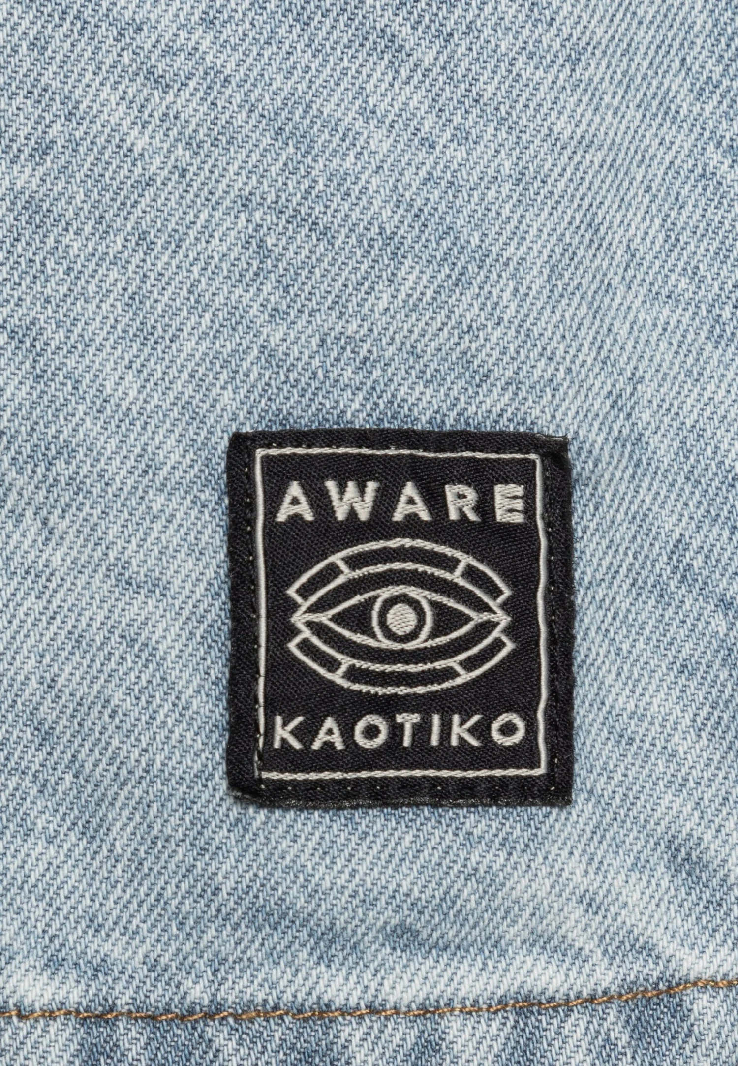 Kaotiko Aware Unisex - Shorts - Blue 7 Kaotiko Aware Unisex - Shorts - Blue - Image 5