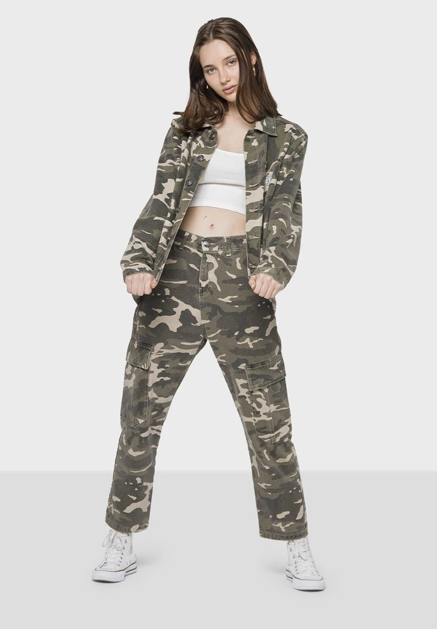 Kaotiko Work Jacket Unisex - Chaqueta Vaquera - Camouflage 4 Kaotiko Work Jacket Unisex - Chaqueta Vaquera - Camouflage - Image 2