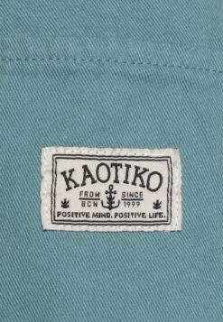 Kaotiko Berm. Carpenter Unisex - Shorts - Pale Blue -Kaotiko Tienda 2a8ddf4a65b247de8ae92f9e53d57a4d