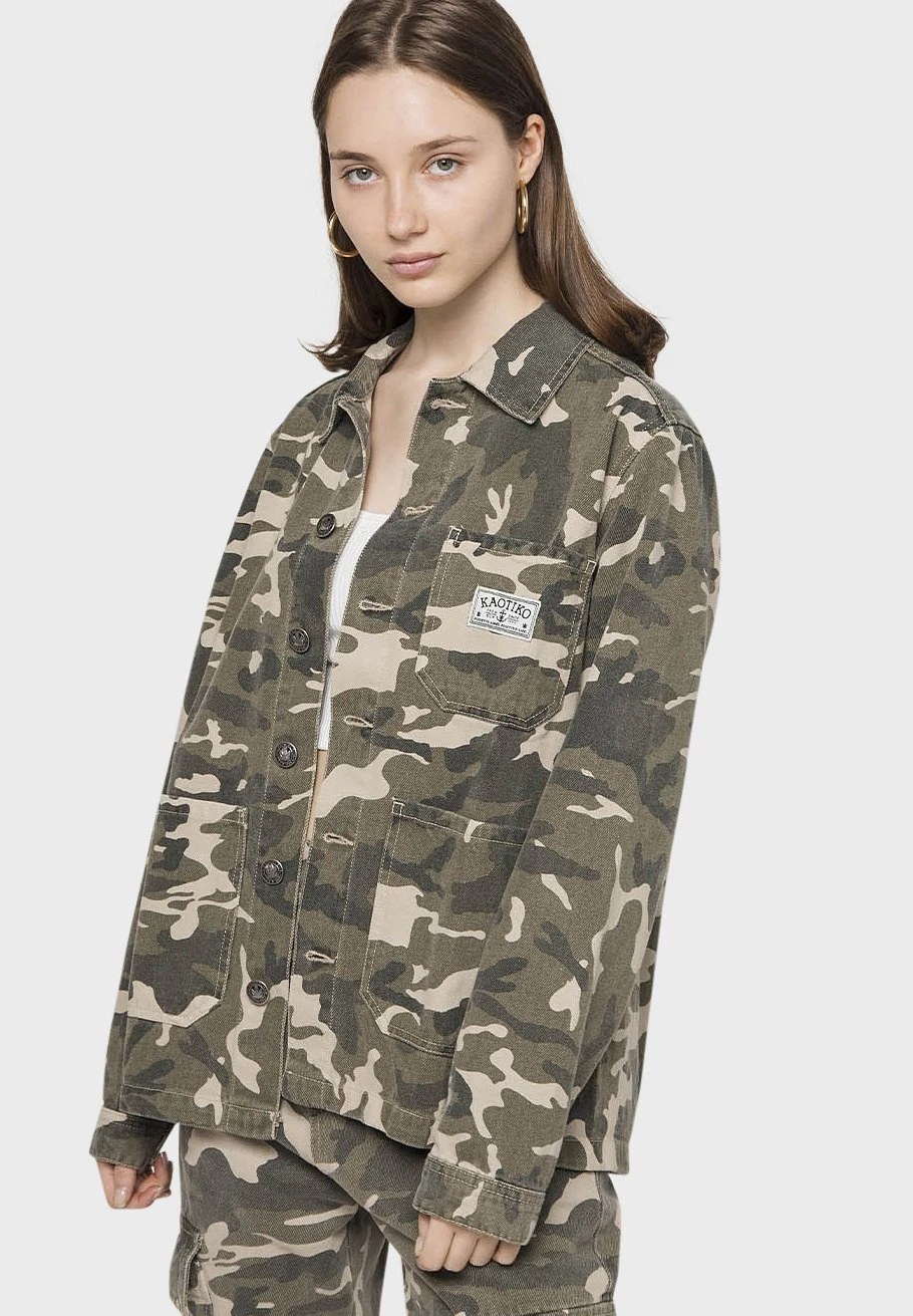Kaotiko Work Jacket Unisex - Chaqueta Vaquera - Camouflage 3 Kaotiko Work Jacket Unisex - Chaqueta Vaquera - Camouflage