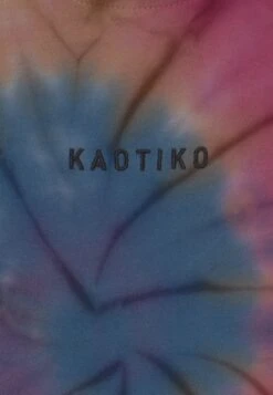 Kaotiko Tie Dye Espiral Unisex - Camiseta Estampada - Multicolor -Kaotiko Tienda 3035d800f45e457a959fc455970356f7