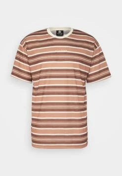 Kaotiko Luka Stripes Unisex - Camiseta Estampada - Brown -Kaotiko Tienda 312ae8e2657b4d6c8468437f8b37c171