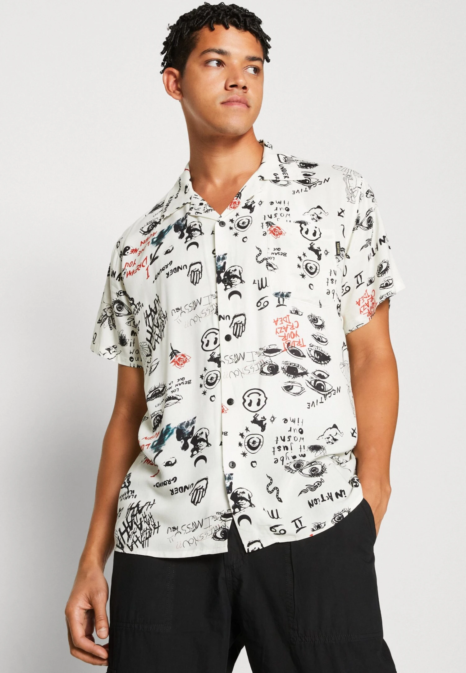 Kaotiko Shirt Underground Unisex - Camisa - Ivory 6 Kaotiko Shirt Underground Unisex - Camisa - Ivory - Image 4