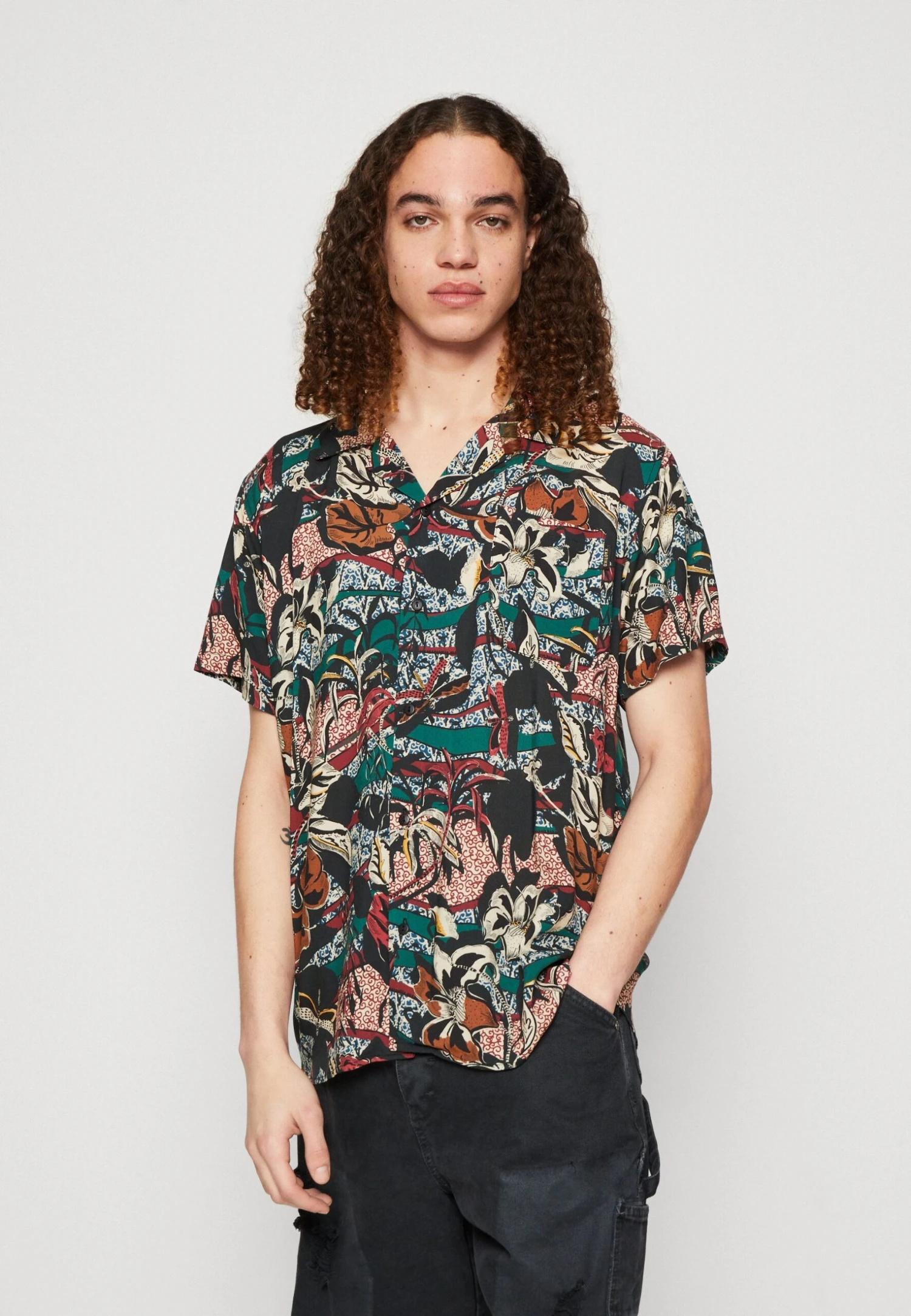 Kaotiko Shirt Amazonas Unisex - Camisa - Red 3 Kaotiko Shirt Amazonas Unisex - Camisa - Red