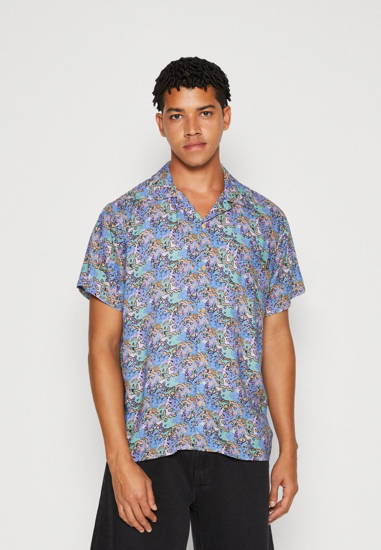 Kaotiko Shirt Basquiat Unisex - Camisa - Lila 3 Kaotiko Shirt Basquiat Unisex - Camisa - Lila