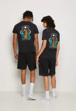 Kaotiko Washed Leopard - Camiseta Estampada - Black -Kaotiko Tienda 3854b73204c94591ac09d92907f22f7d