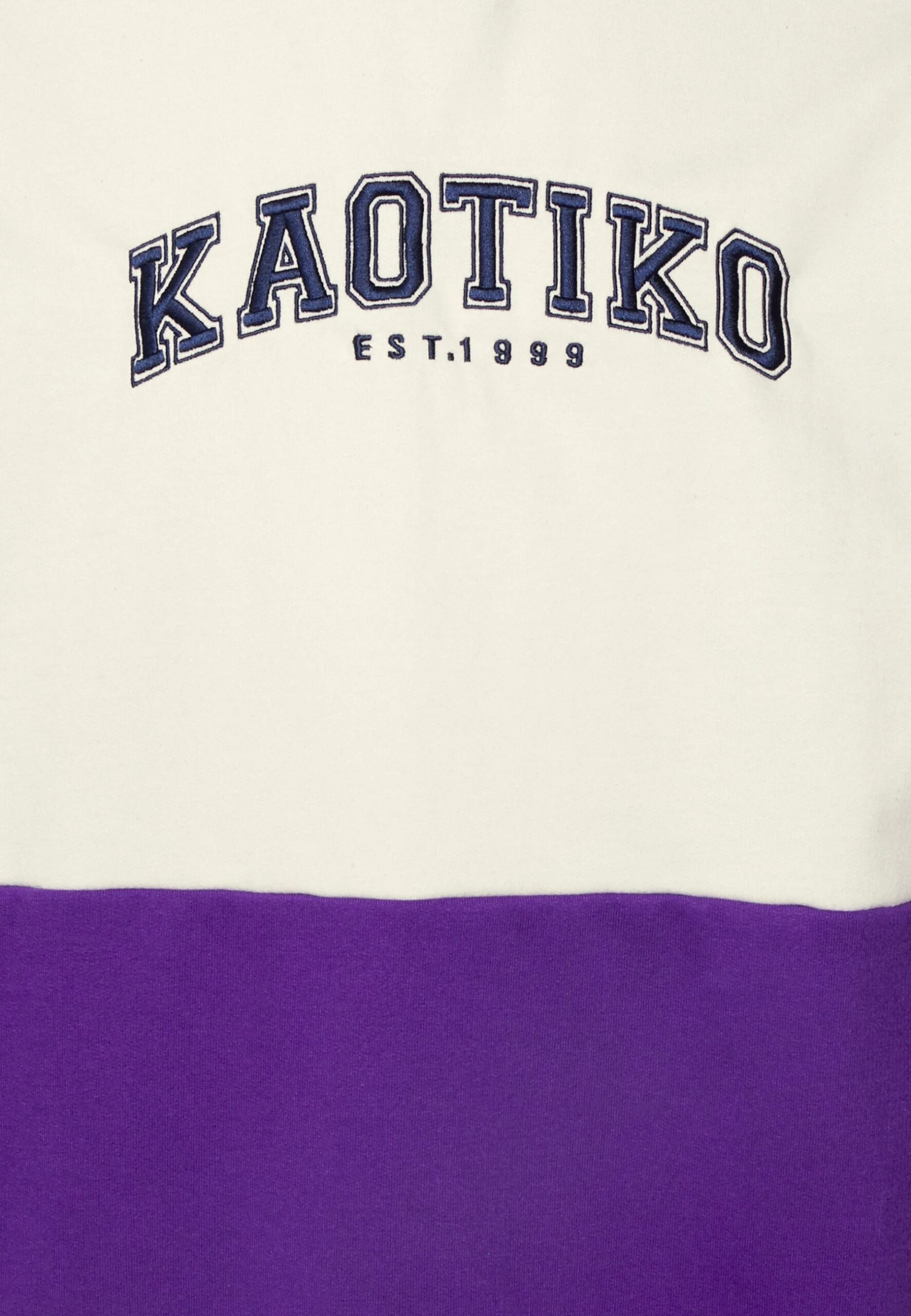 Kaotiko Crew Kasey - Sudadera - Ivory/Purple/Jade 5 Kaotiko Crew Kasey - Sudadera - Ivory/Purple/Jade - Image 3