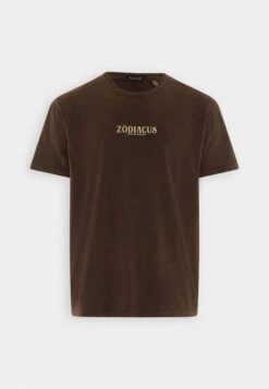 Kaotiko Washed Zodiacus Unisex - Camiseta Estampada - Brown -Kaotiko Tienda 4161179ee66b452bbfcbb7a16cb8c345