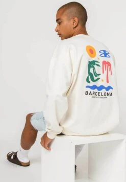 Kaotiko Barcelona - Sudadera - Elfenbein -Kaotiko Tienda 479e7a86343f4fdcb818df29cd021c90