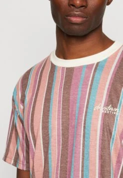 Kaotiko Luken Stripes Unisex - Camiseta Estampada - Brown -Kaotiko Tienda 4e08bf8d22f848c8888c7e20cc3c3337