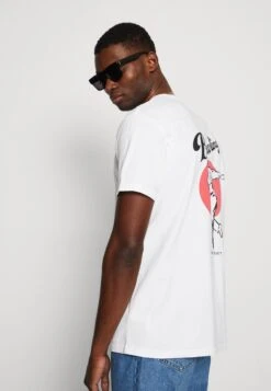 Kaotiko Washed Bowling Unisex - Camiseta Estampada - White -Kaotiko Tienda 60563f396d3e490ca0b6d9744075abfa