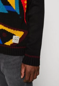 Kaotiko Cubism Unisex - Jersey De Punto - Black -Kaotiko Tienda 62961be4f3364f5c80d23170c372c7ae