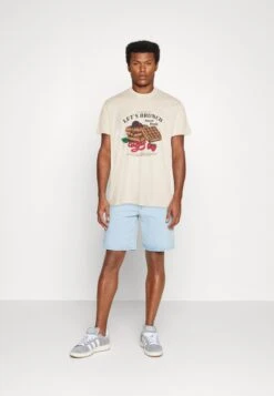 Kaotiko Washed Let´S Brunch Unisex - Camiseta Estampada - Ivory -Kaotiko Tienda 6ae4da5531cc4b709cdbe531ae5c86b0