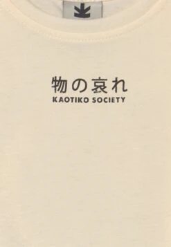 Kaotiko Lotus Unisex - Camiseta Estampada - Marfil -Kaotiko Tienda 6c7b65886e864b6684d75de9a67557cf