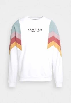 Kaotiko Unisex Crew Seattle - Sudadera - Blanco -Kaotiko Tienda 6db970adf1b1477f9acd017d127f4a55
