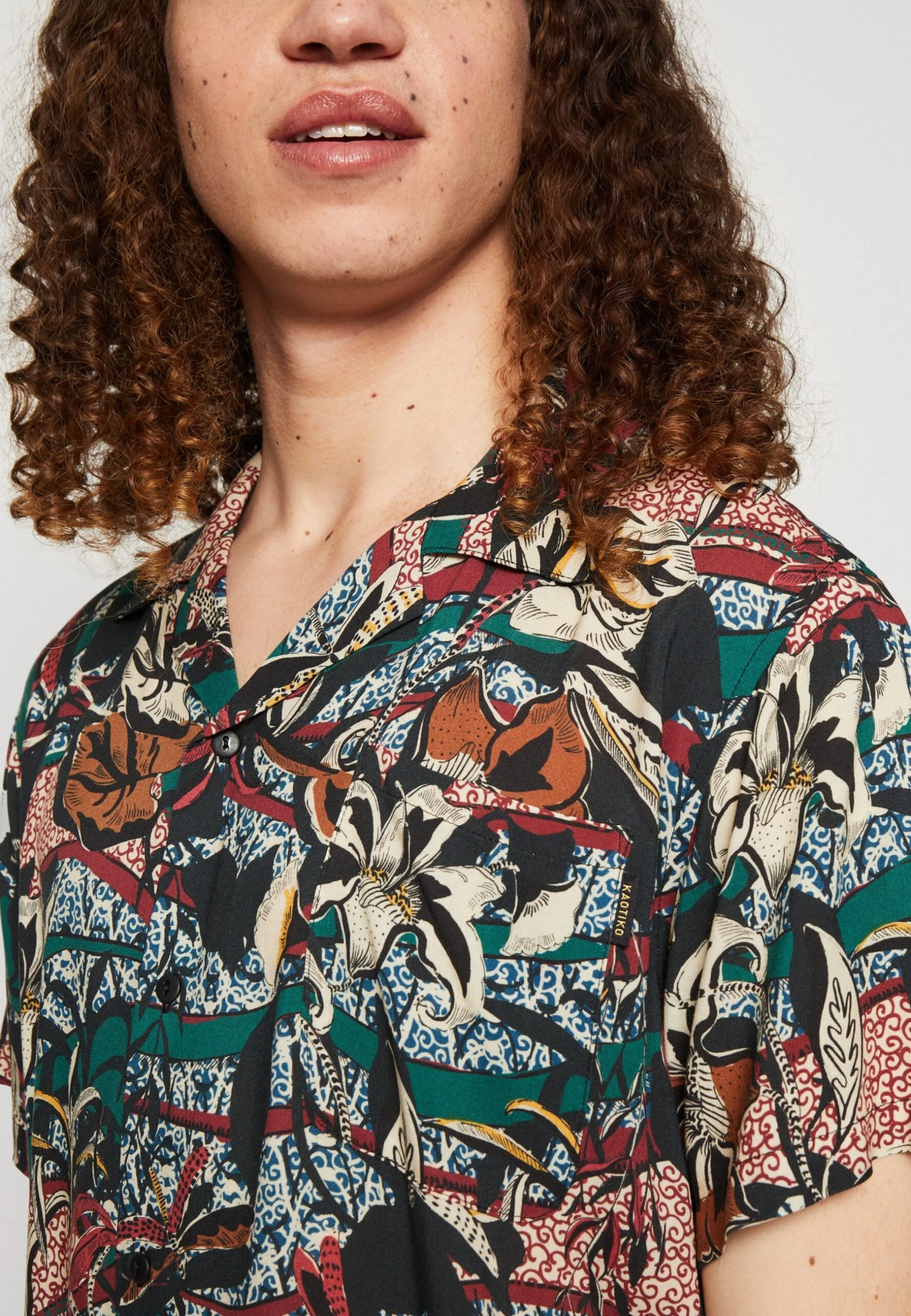 Kaotiko Shirt Amazonas Unisex - Camisa - Red 8 Kaotiko Shirt Amazonas Unisex - Camisa - Red - Image 6