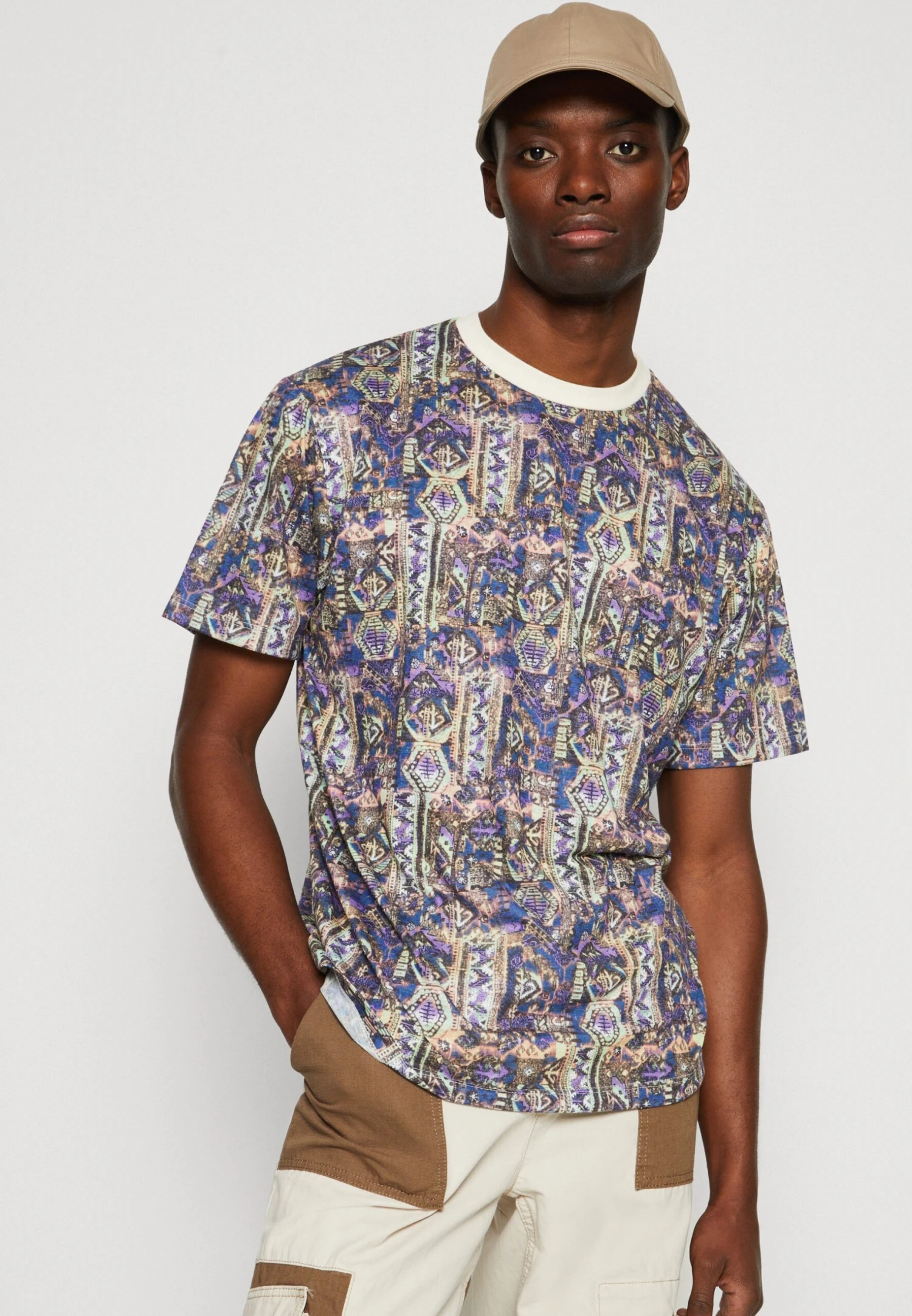 Kaotiko Ethnic Unisex - Camiseta Estampada - Blue 6 Kaotiko Ethnic Unisex - Camiseta Estampada - Blue - Image 4