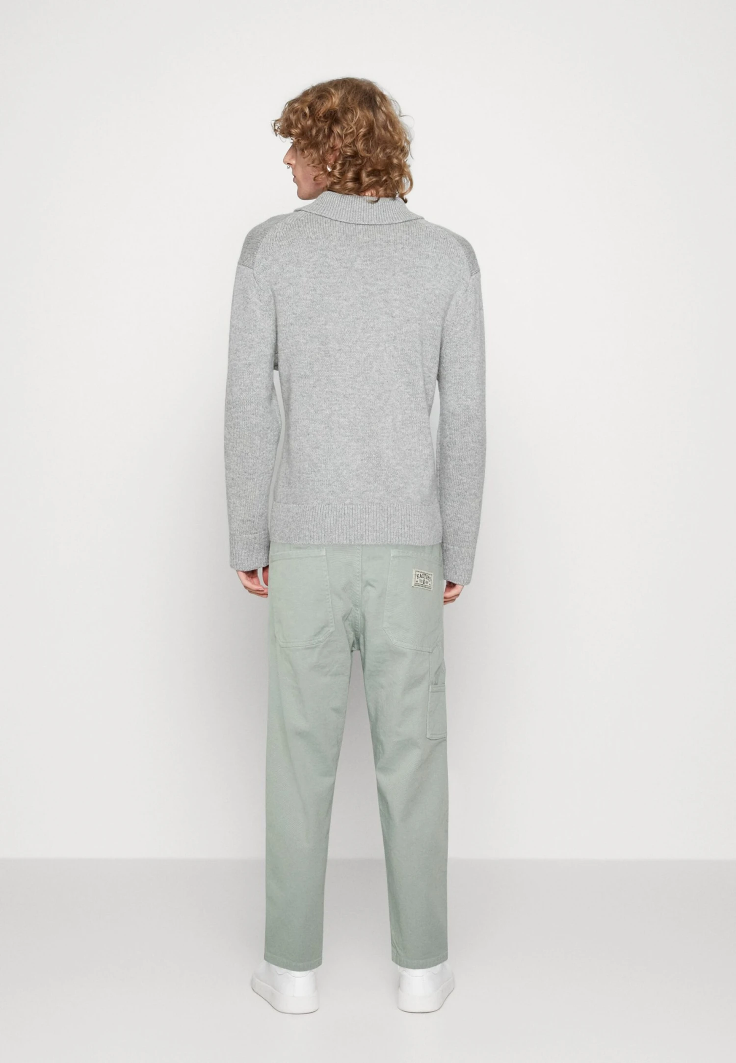 Kaotiko Carpenter Unisex - Vaqueros Boyfriend - Grey 5 Kaotiko Carpenter Unisex - Vaqueros Boyfriend - Grey - Image 3