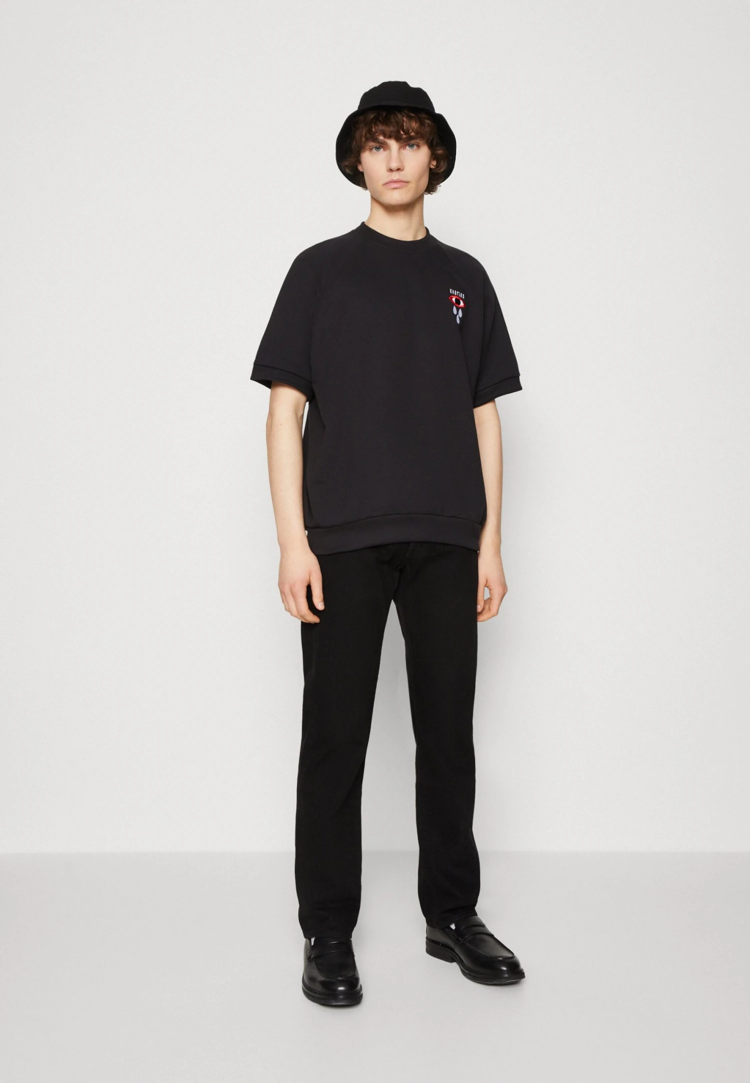 Kaotiko Crew Tear Eye Unisex - Camiseta Estampada - Black 4 Kaotiko Crew Tear Eye Unisex - Camiseta Estampada - Black - Image 2