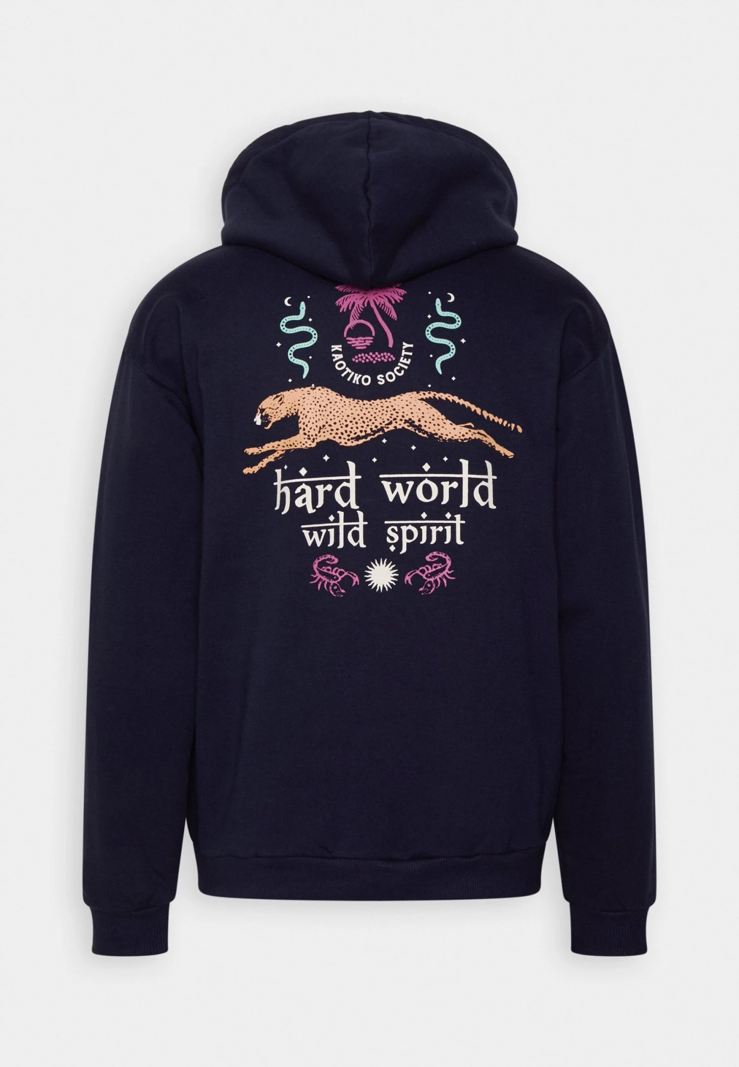 Kaotiko Sud Cap Hard World Unisex - Jersey Con Capucha - Navy 8 Kaotiko Sud Cap Hard World Unisex - Jersey Con Capucha - Navy - Image 6