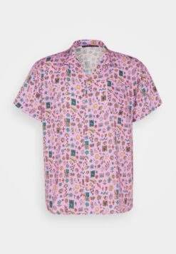 Kaotiko Shirt Smile Beach Unisex - Camisa - Violet -Kaotiko Tienda 7a572b0ebb394a51b23133915edd8664