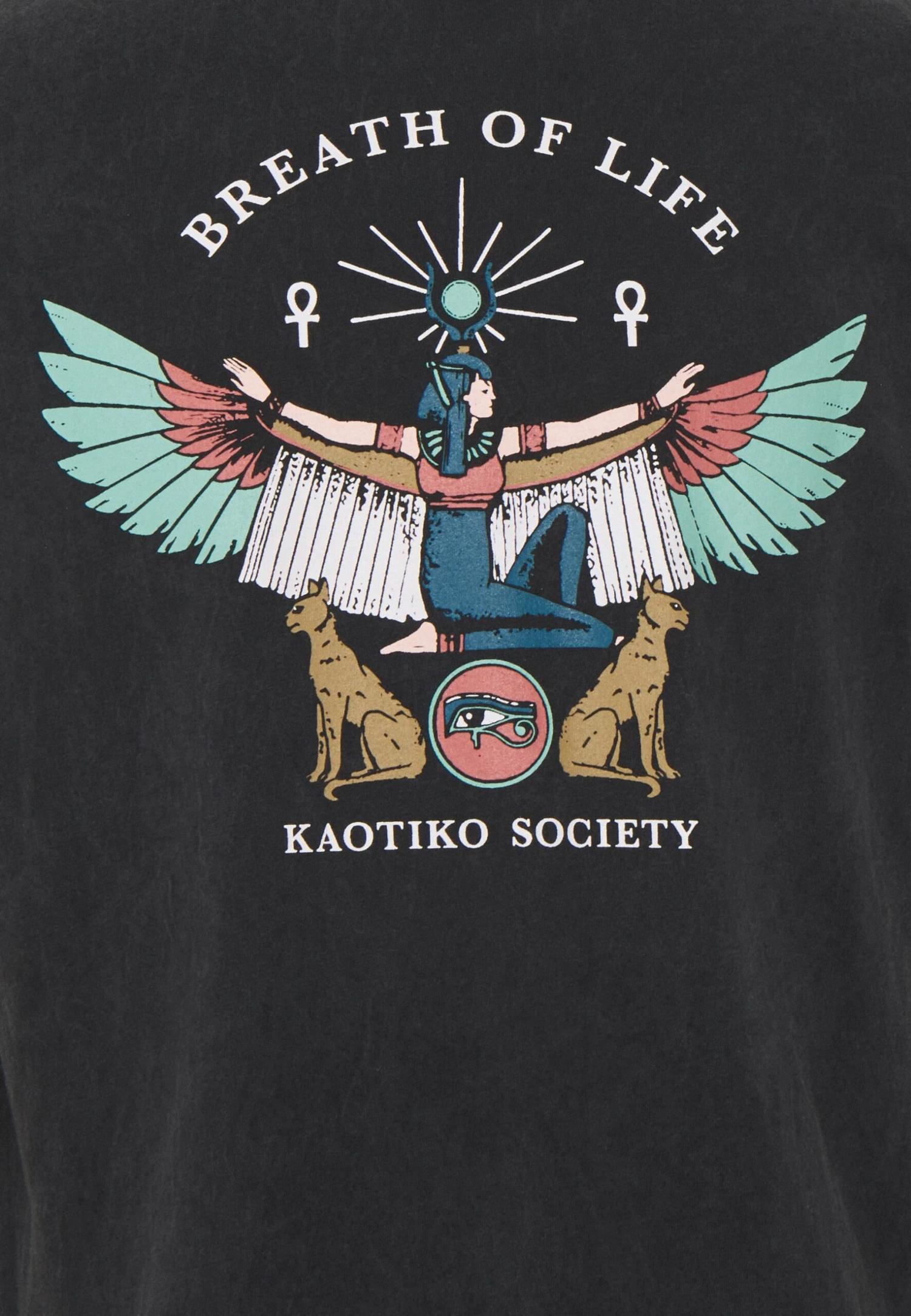 Kaotiko Camiseta Estampada - Black 5 Kaotiko Camiseta Estampada - Black - Image 3