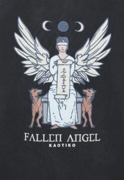 Kaotiko Sud Cap Fallen - Sudadera - Black Acid Wash -Kaotiko Tienda 7d6aed2a3ea341f494f33eae85153601