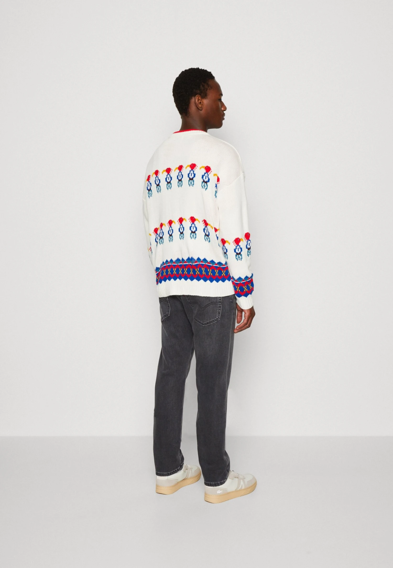 Kaotiko Parrot Unisex - Jersey De Punto - Crudo 5 Kaotiko Parrot Unisex - Jersey De Punto - Crudo - Image 3