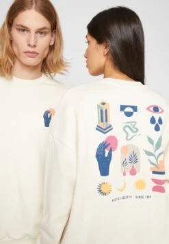 Kaotiko Crew Minimal Unisex - Sudadera - Ivory -Kaotiko Tienda 8dfb28f7213d45819ebd16d219d866cc