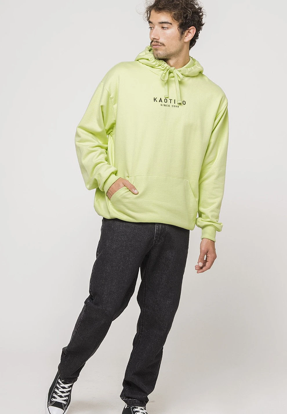 Kaotiko Jersey Con Capucha - Grün 4 Kaotiko Jersey Con Capucha - Grün - Image 2