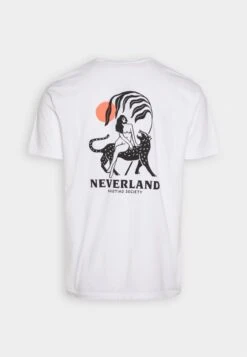Kaotiko Washed Neverland - Camiseta Estampada - White -Kaotiko Tienda 9c8b09e7257141a6907200ee99cdb0d0