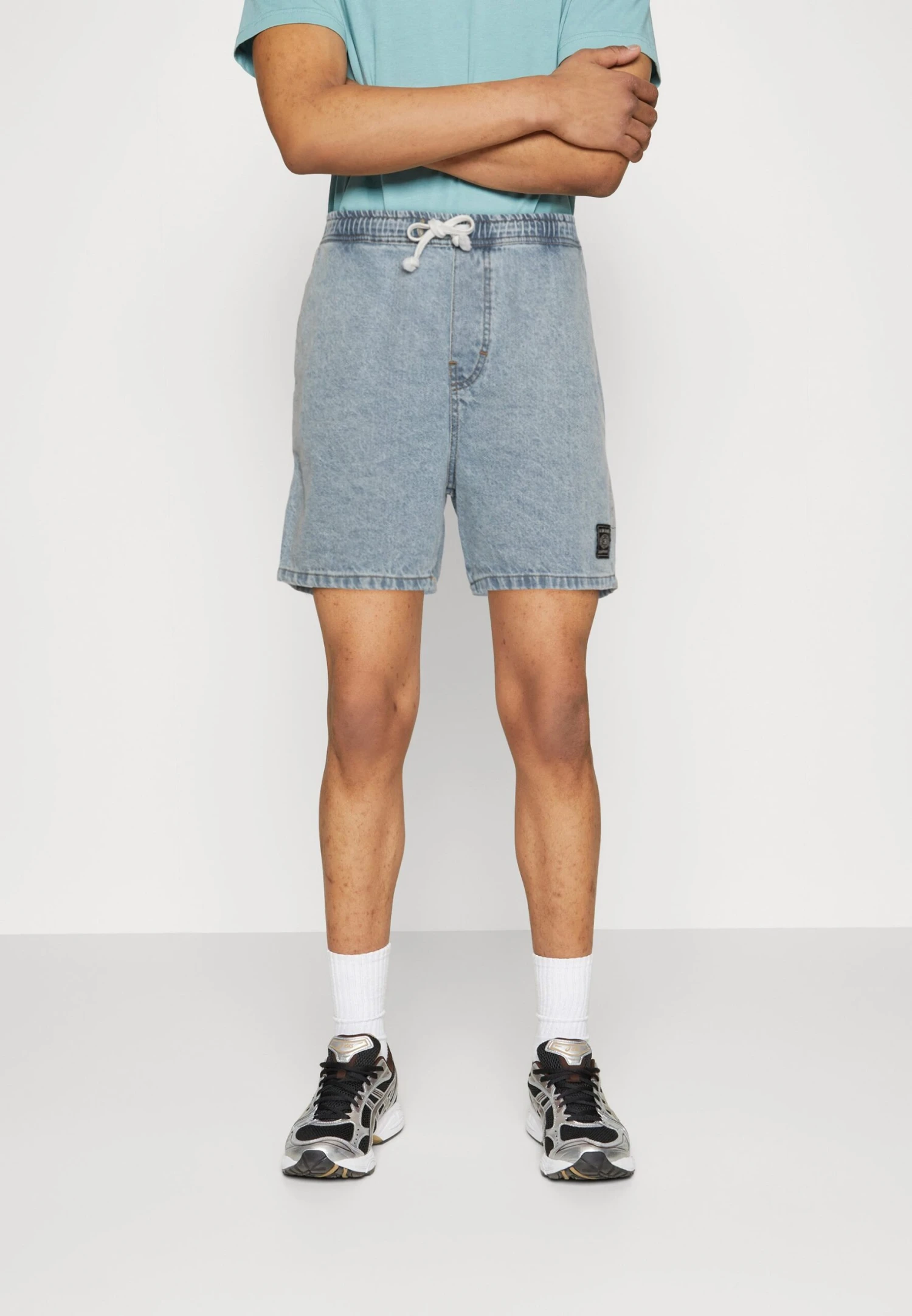 Kaotiko Aware Unisex - Shorts - Blue 3 Kaotiko Aware Unisex - Shorts - Blue