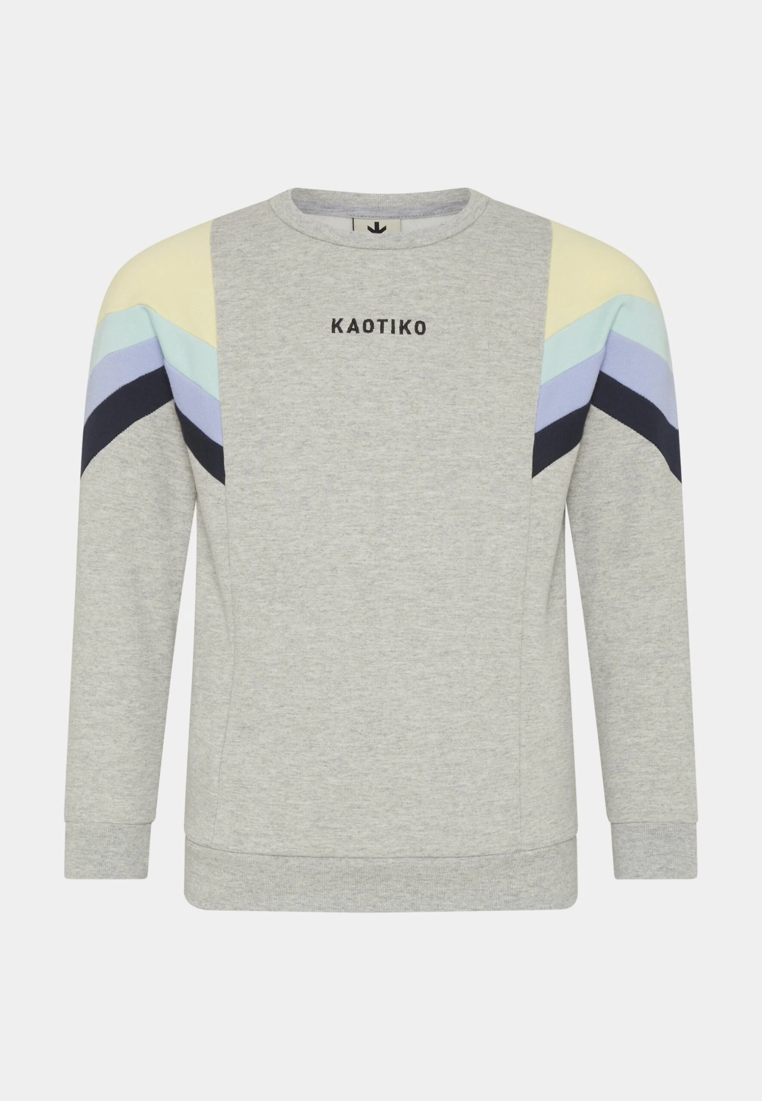 Kaotiko Crew Seattle Unisex - Sudadera - Gris/Amarillo/Verde 8 Kaotiko Crew Seattle Unisex - Sudadera - Gris/Amarillo/Verde - Image 6