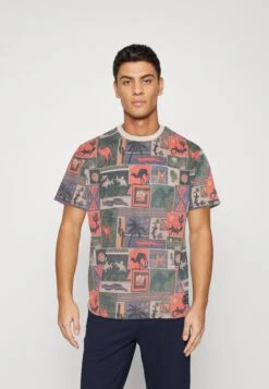 Kaotiko Unisex - Camiseta Estampada - Orange