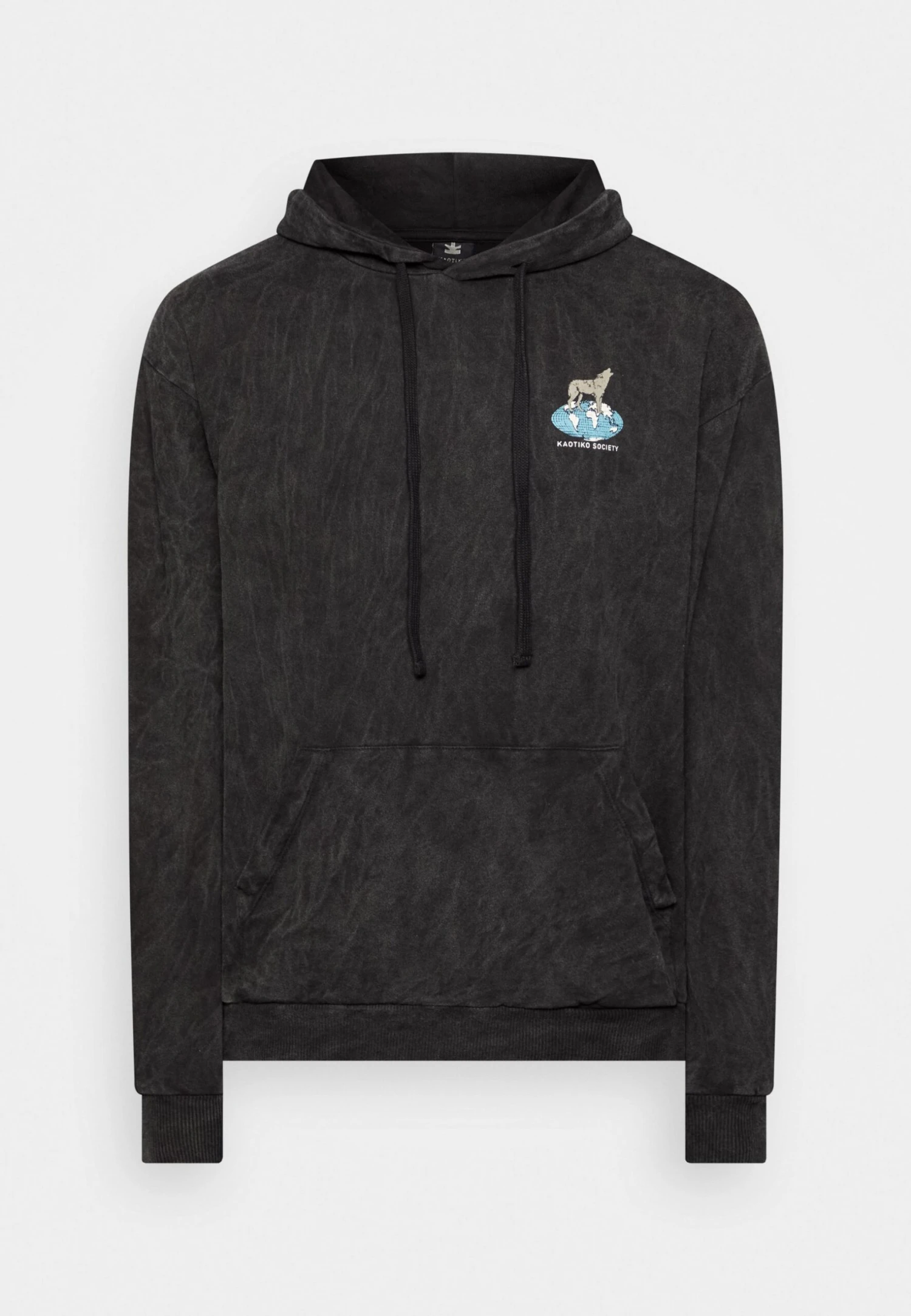 Kaotiko Howling Wolves Unisex - Jersey Con Capucha - Black 7 Kaotiko Howling Wolves Unisex - Jersey Con Capucha - Black - Image 5